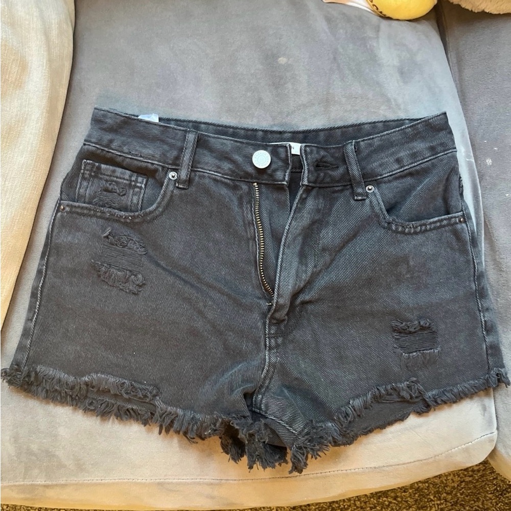 PacSun Charcoal Jean Shorts
